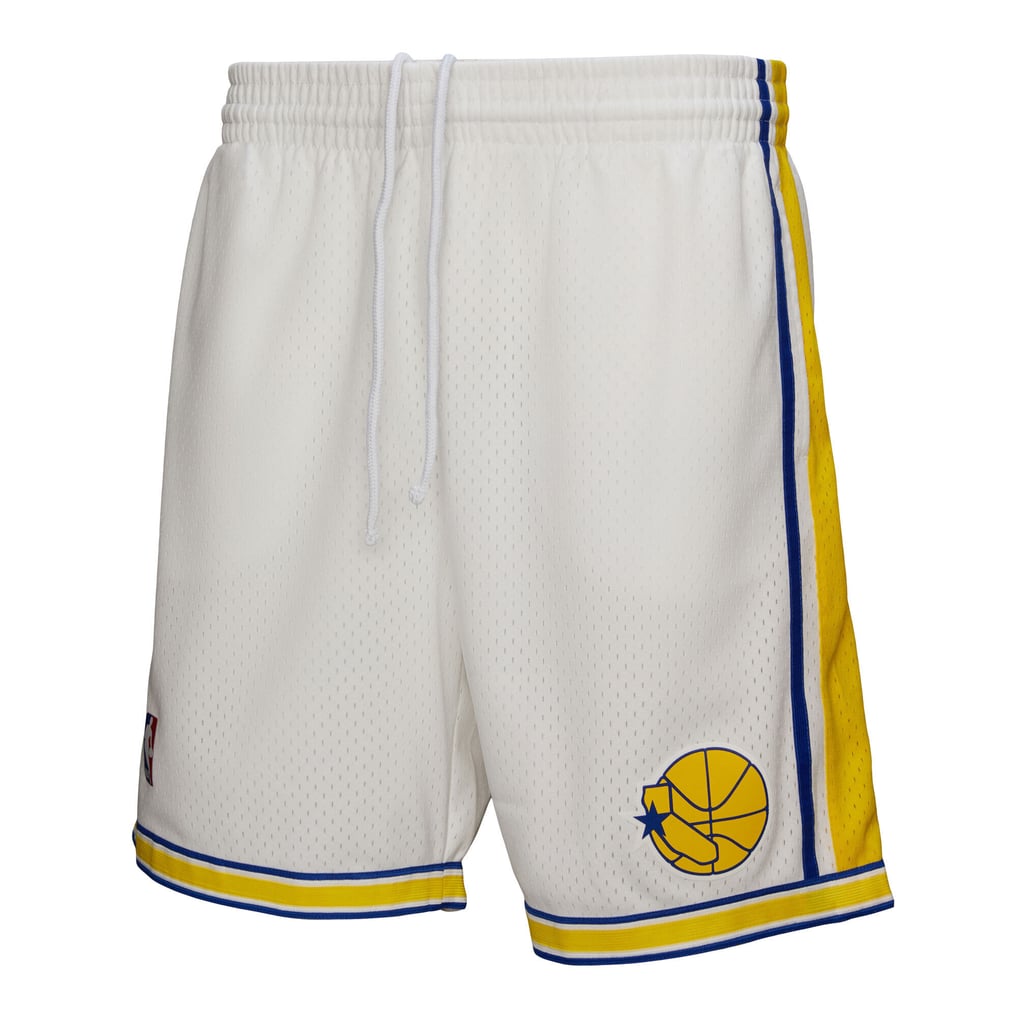  Golden State Warriors Mitchell & Ness Authentic Shorts - White